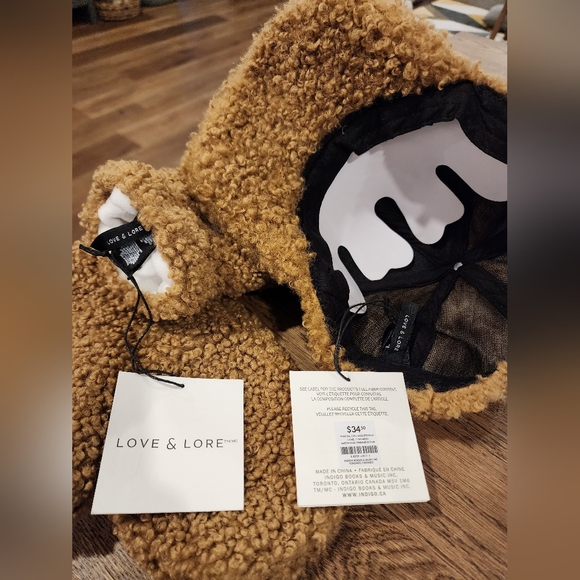 Teddy cap & mittens love & lore - Picture 3 of 5